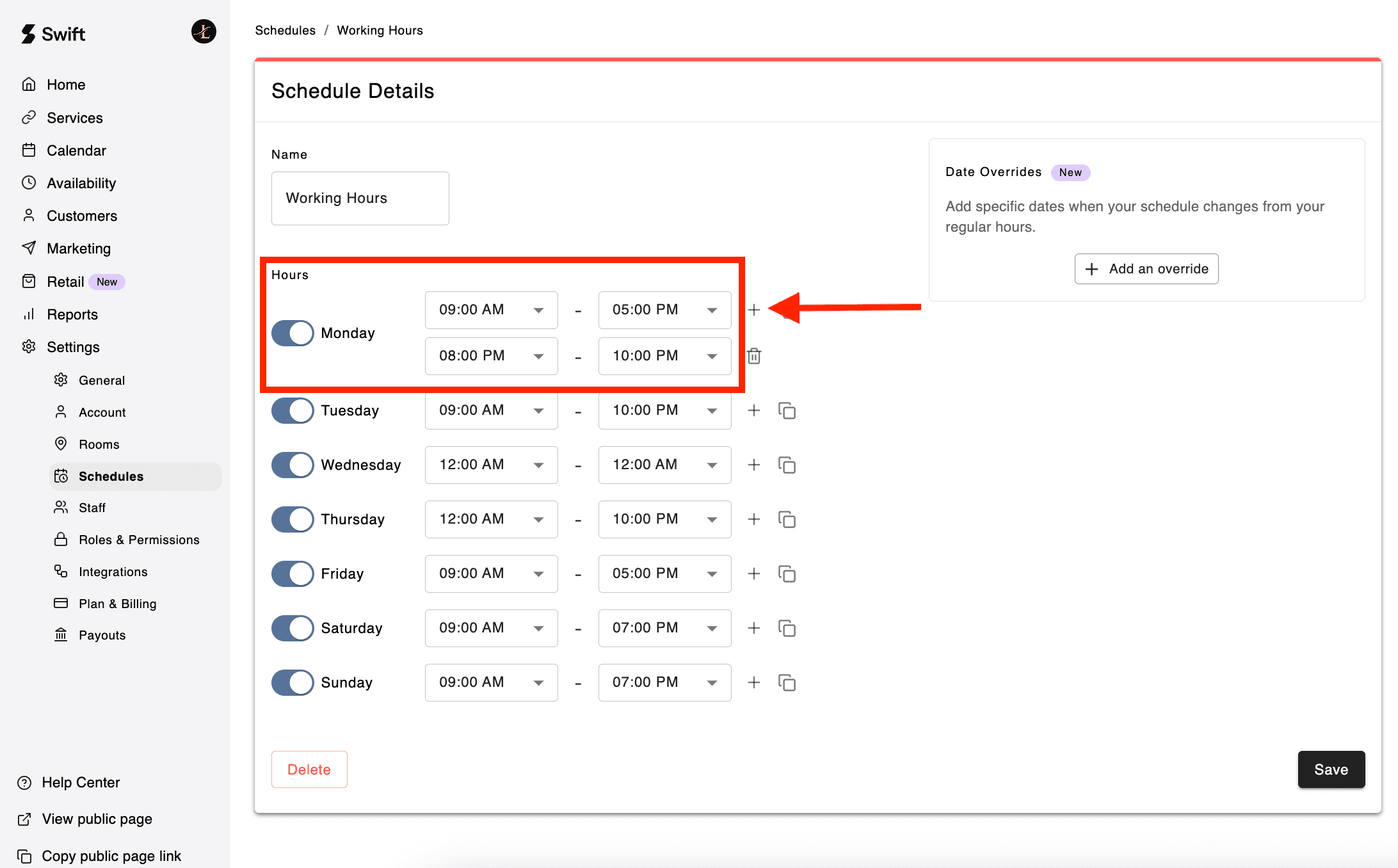 Schedule1