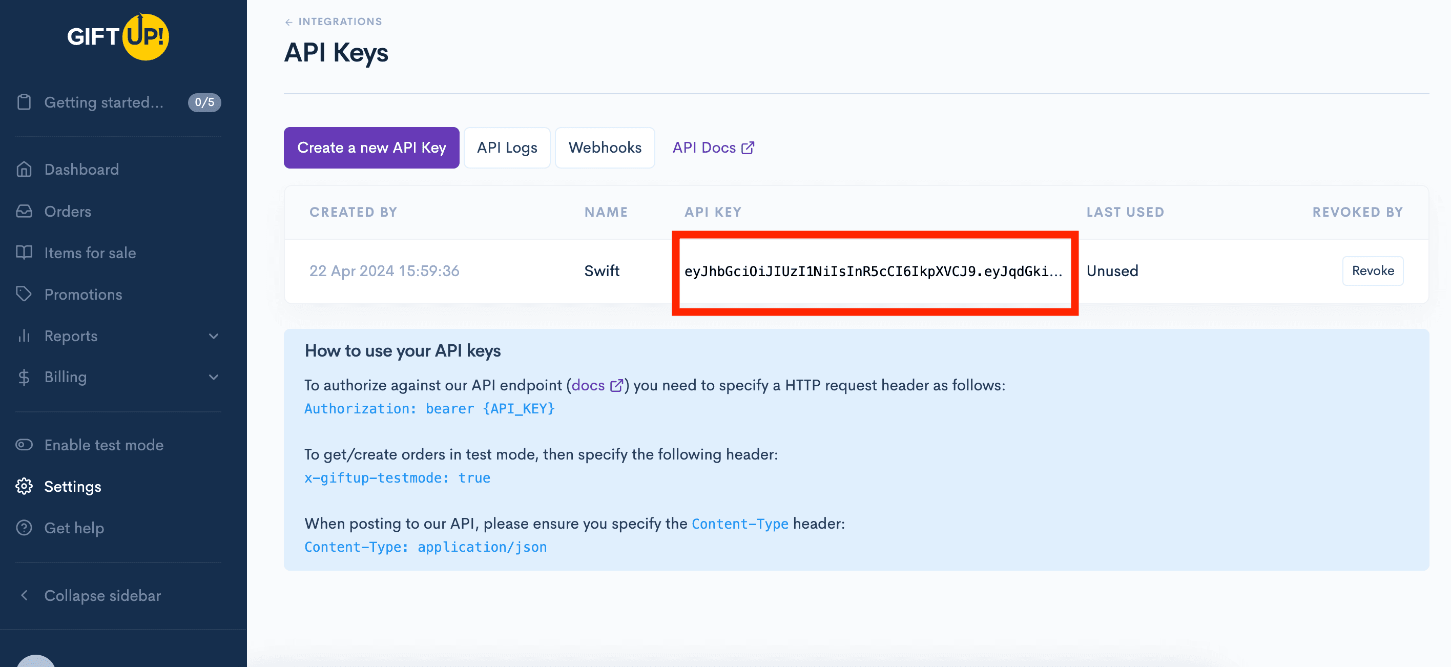giftup_api_key